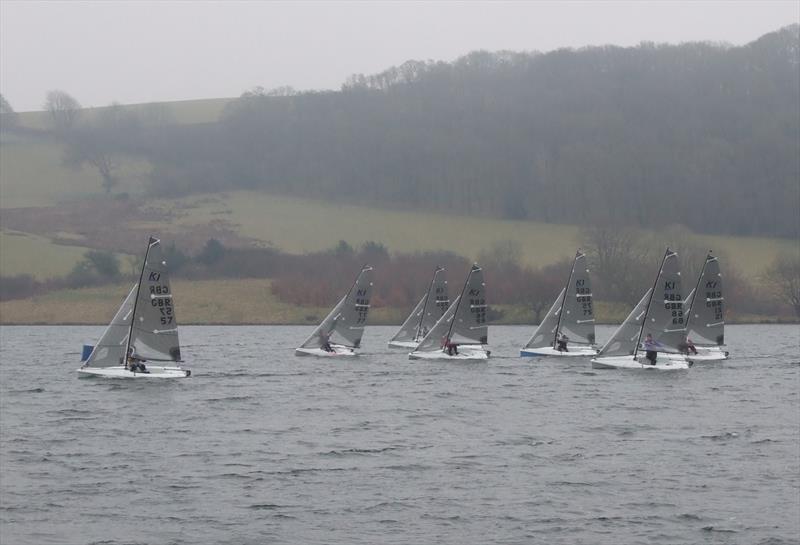 K1s at Wimbleball photo copyright Z Handley taken at Wimbleball Sailing Club and featuring the K1 class