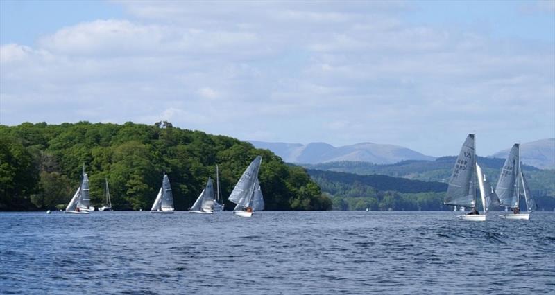 K1s at Windermere photo copyright SWSC taken at South Windermere Sailing Club and featuring the K1 class