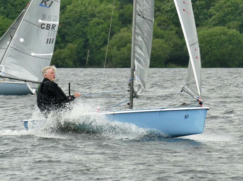 Witclif during the K1 Inland Championships 2016 at Bala photo copyright John Hunter taken at Bala Sailing Club and featuring the K1 class