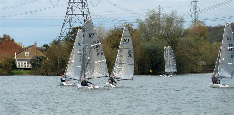 Broxbourne K1 Open photo copyright BSC taken at Broxbourne Sailing Club and featuring the K1 class
