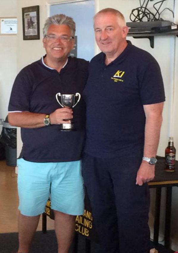 Hilly King wins the Rutland K1 Open photo copyright Geoff King taken at Rutland Sailing Club and featuring the K1 class