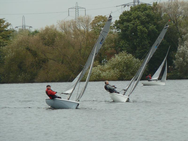 Broxbourne K1 Open photo copyright Siobhan Laming taken at Broxbourne Sailing Club and featuring the K1 class
