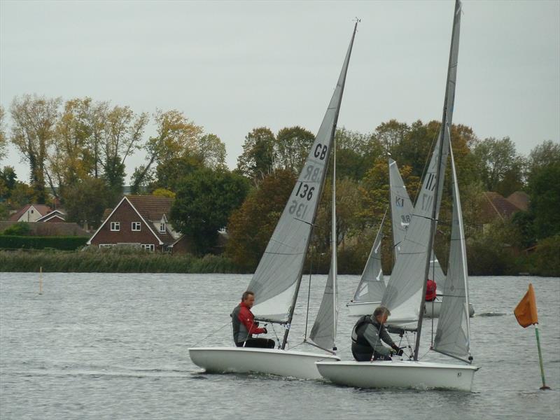 Broxbourne K1 Open photo copyright Siobhan Laming taken at Broxbourne Sailing Club and featuring the K1 class