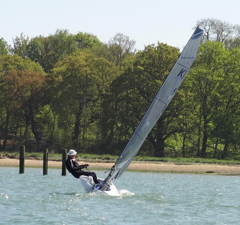 Royal Harwich Open Spring Series 2018 photo copyright Hazel Mayhew taken at Royal Harwich Yacht Club and featuring the K1 class