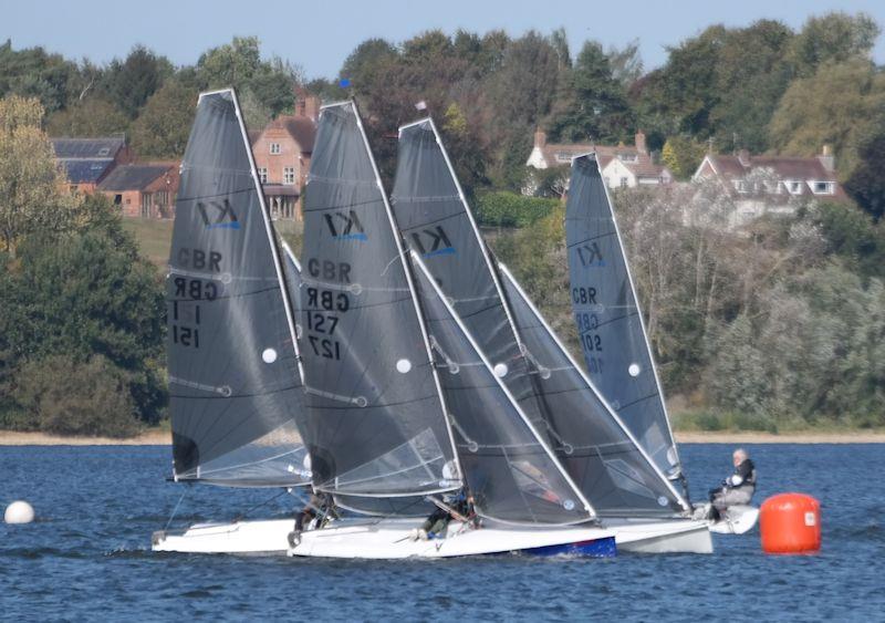 K1 National Championships at Draycote  photo copyright Veronica King taken at Draycote Water Sailing Club and featuring the K1 class