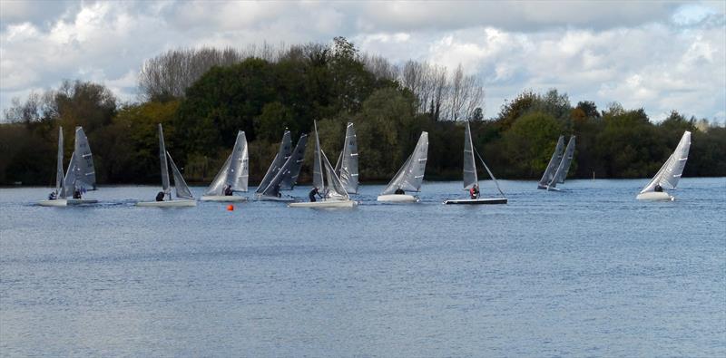 K1 End of Season Trophy at Broxbourne photo copyright Pip Hudson taken at Broxbourne Sailing Club and featuring the K1 class