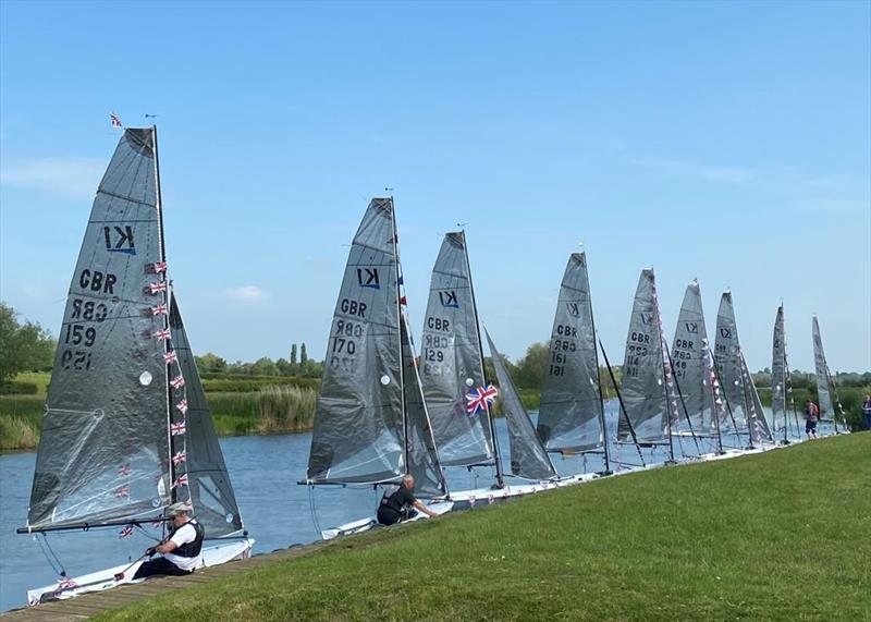 K1 Long Distance Race at Tewkesbury photo copyright Suzanne King taken at Tewkesbury Cruising & Sailing Club and featuring the K1 class