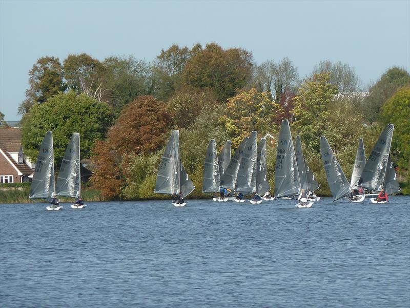 K1 End of Season Trophy at Broxbourne photo copyright Siobhan Laming taken at Broxbourne Sailing Club and featuring the K1 class