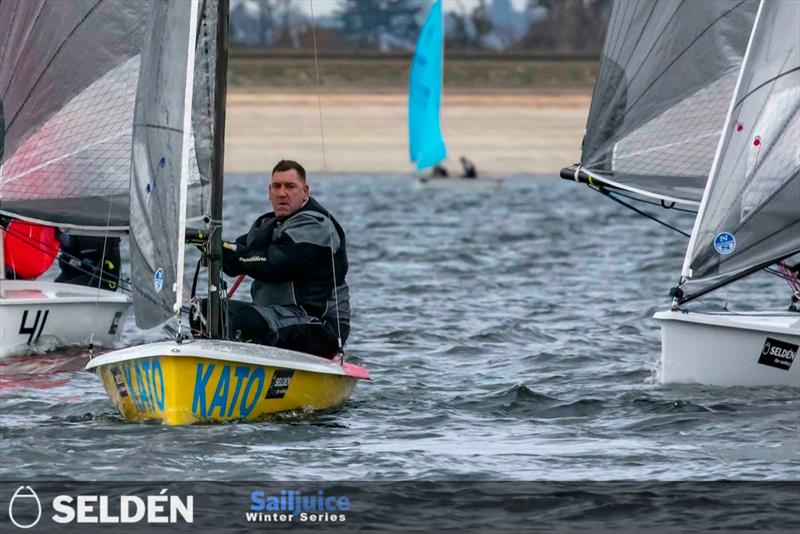 Seldén SailJuice Winter Series Datchet Flyer photo copyright Tim Olin / www.olinphoto.co.uk taken at Datchet Water Sailing Club and featuring the K1 class