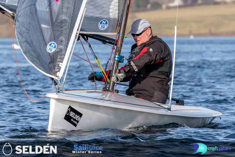 Simon Hawkes wins the John Merricks Tiger Trophy 2023 photo copyright Tim Olin / www.olinphoto.co.uk taken at Rutland Sailing Club and featuring the K1 class