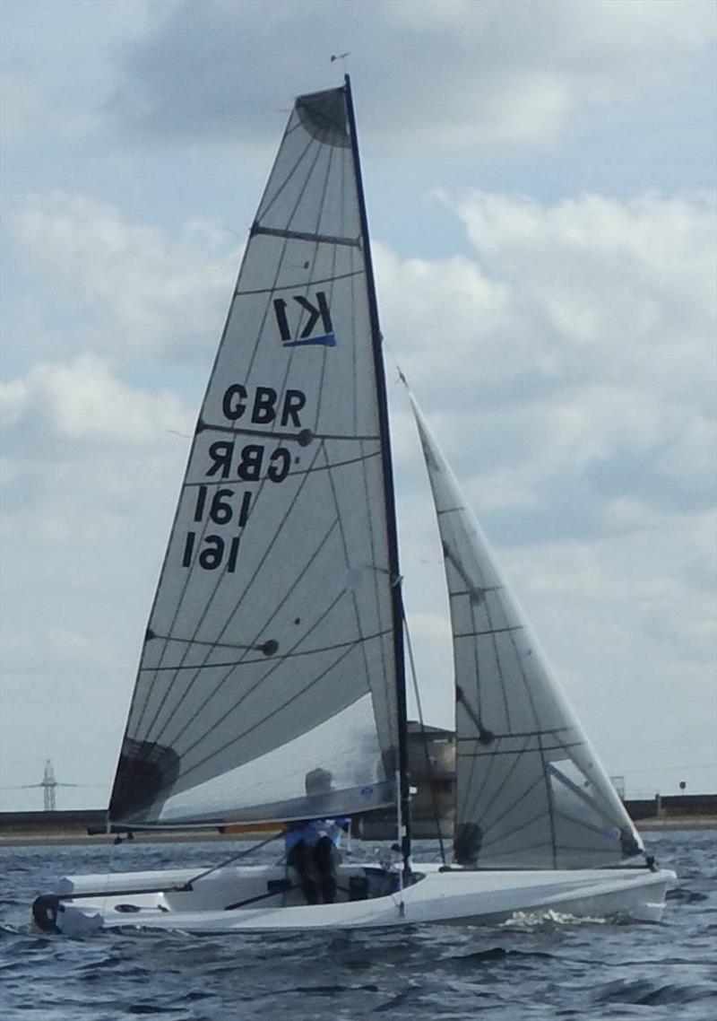 Ben Hawkes wins the K1 Inland Championships photo copyright Datchet Water SC taken at Datchet Water Sailing Club and featuring the K1 class