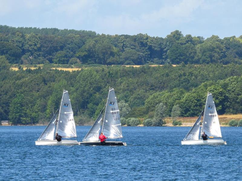 K1 Midland Championship at Rutland photo copyright Suzanne King taken at Rutland Sailing Club and featuring the K1 class