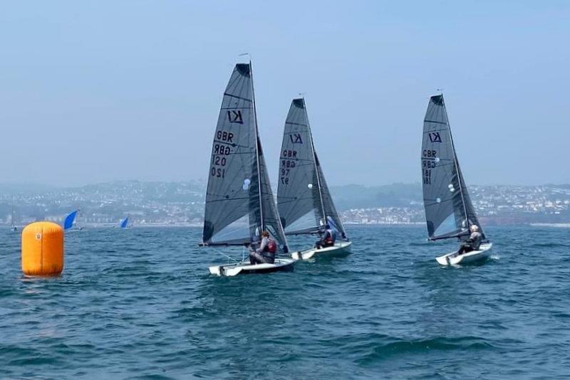 K1 class at the POSH regatta at Paignton photo copyright PSC taken at Paignton Sailing Club and featuring the K1 class