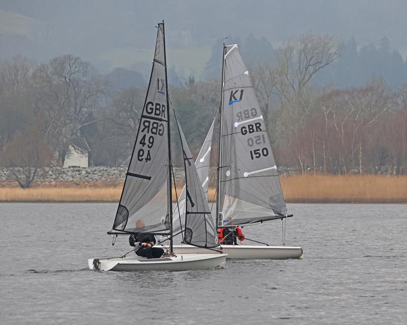 Bala Massacre 2025 photo copyright John Hunter taken at Bala Sailing Club and featuring the K1 class