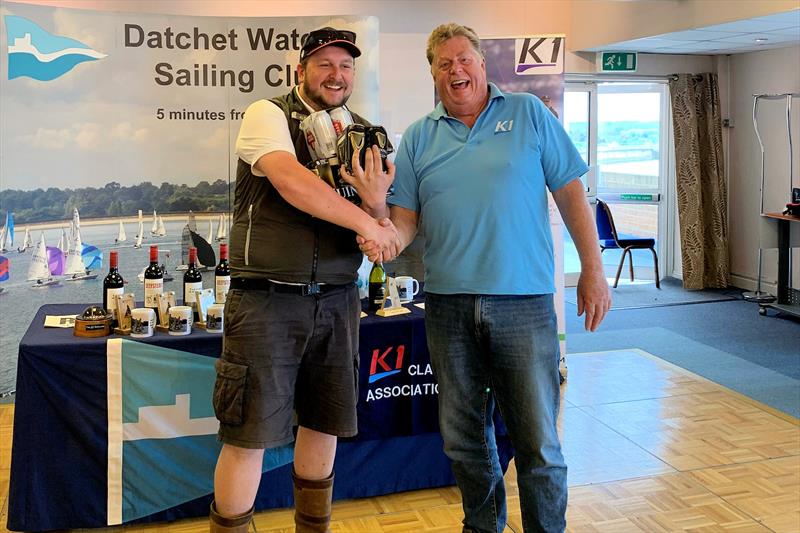 Tristan Beckett, PRO - K1 open meeting at Datchet Water photo copyright DWSC taken at Datchet Water Sailing Club and featuring the K1 class