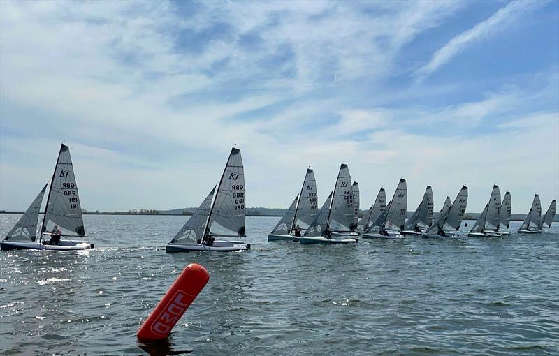 K1 open meeting at Datchet Water photo copyright DWSC taken at Datchet Water Sailing Club and featuring the K1 class