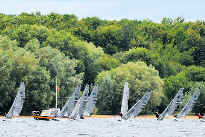 Ovington Boats K1 Midlands Traveller Series at Rutland photo copyright Penny King taken at Rutland Sailing Club and featuring the K1 class