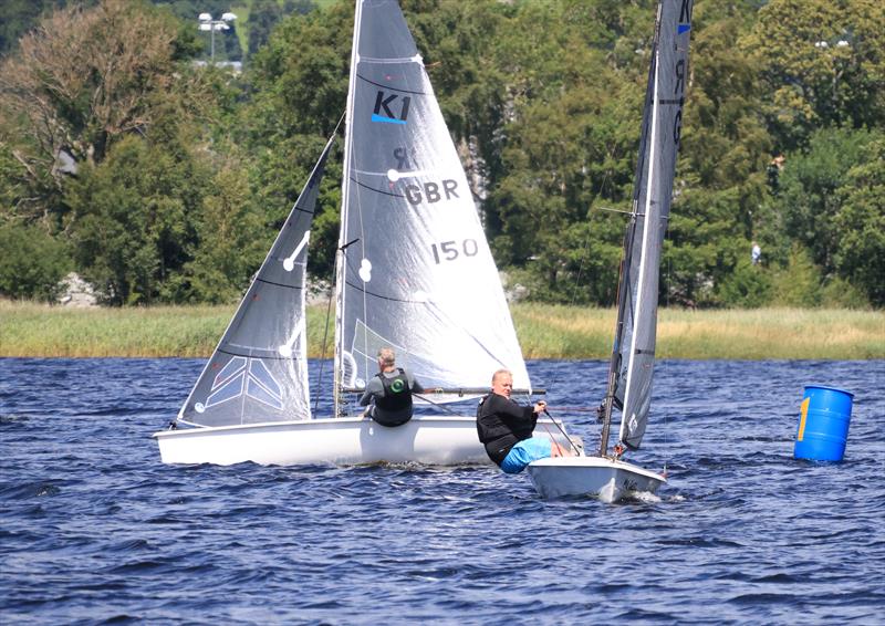 First overall, Steve Pooley, and second, Dan Partington - Border Counties Midweek Sailing Series at Bala - photo © John Hunter