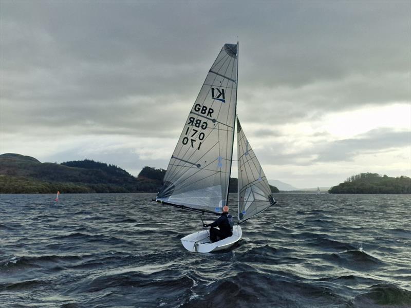 K1 Scottish Nationals at Loch Lomond photo copyright Simon Cormack taken at Loch Lomond Sailing Club and featuring the K1 class
