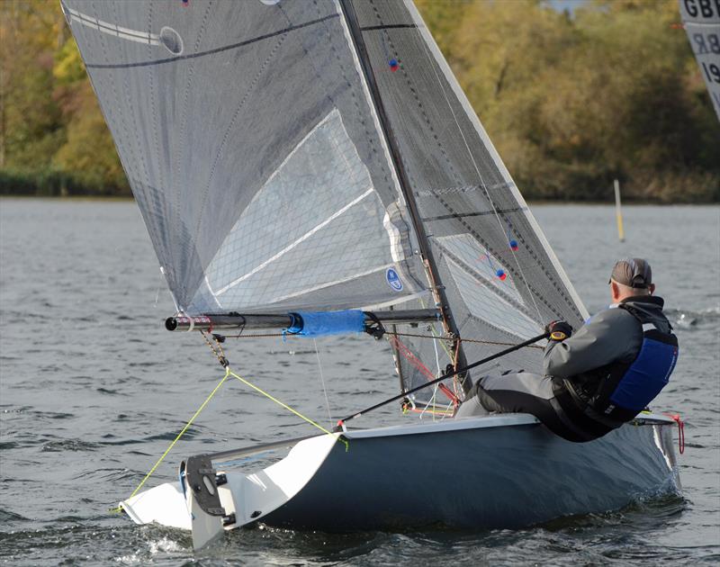 Broxbourne K1 Open photo copyright Pip Hudson taken at Broxbourne Sailing Club and featuring the K1 class