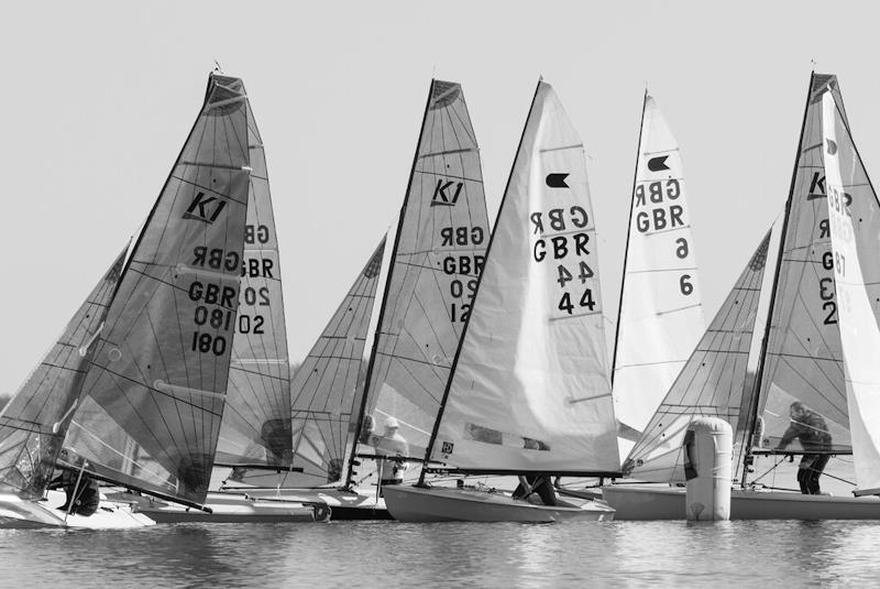 K1 class in the Ovington Inland Championships at Grafham - photo © Paul Sanwell / OPP