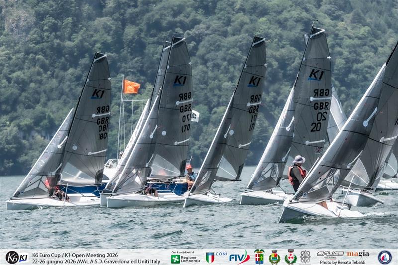 2026 K1 Euro Cup at Lake Como, Italy photo copyright Renato Tebaldi taken at Centro Vela Alto Lario and featuring the K1 class