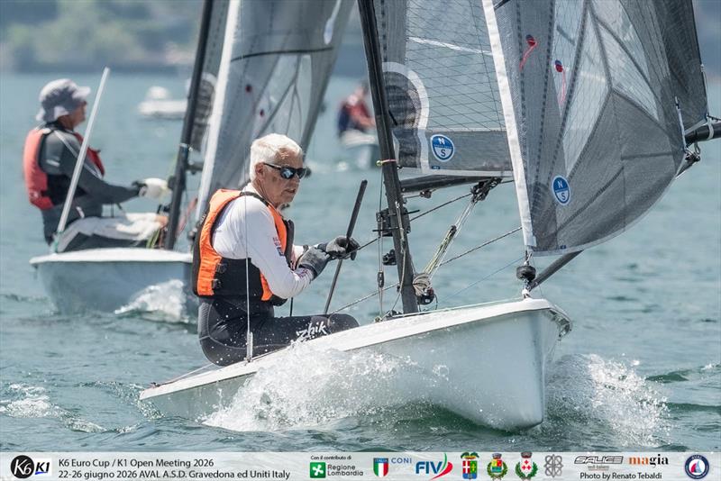 2026 K1 Euro Cup at Lake Como, Italy photo copyright Renato Tebaldi taken at Centro Vela Alto Lario and featuring the K1 class