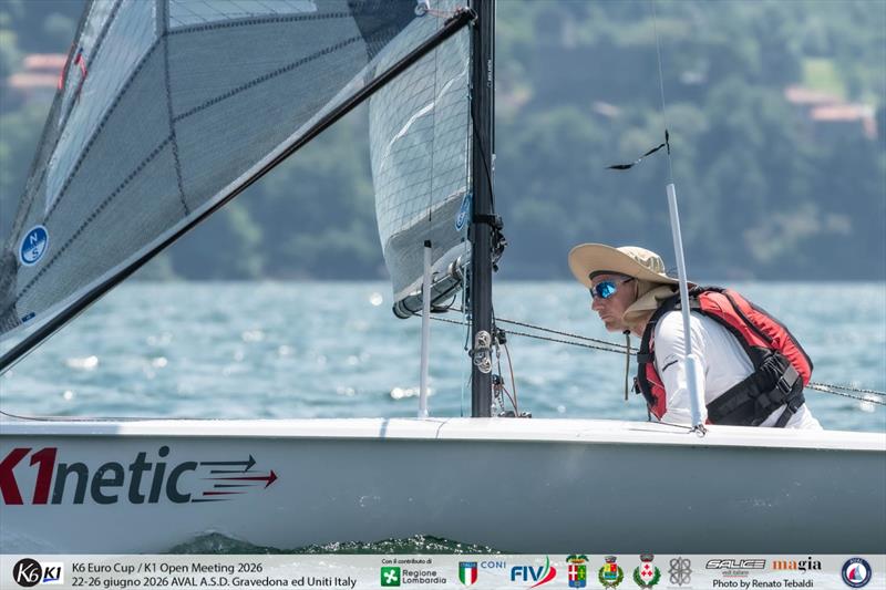 2026 K1 Euro Cup at Lake Como, Italy photo copyright Renato Tebaldi taken at Centro Vela Alto Lario and featuring the K1 class