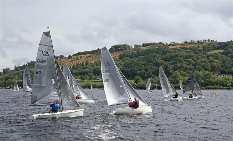 K1s at the Bala Lake August Regatta photo copyright John Hunter taken at Bala Sailing Club and featuring the K1 class