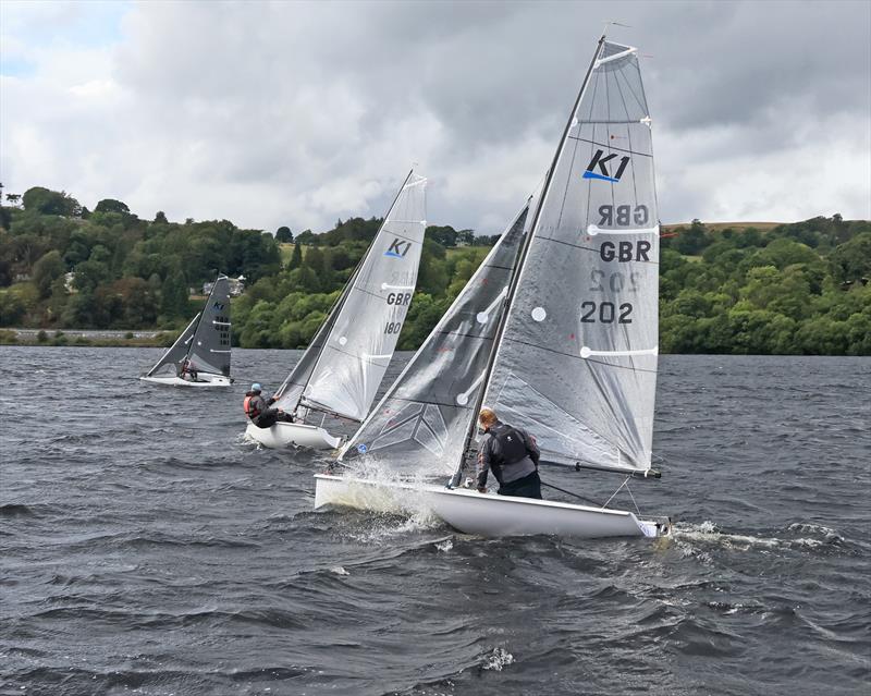 K1s at the Bala Lake August Regatta photo copyright John Hunter taken at Bala Sailing Club and featuring the K1 class