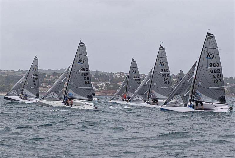 K1 National Championships at Torbay photo copyright Bob Penfold taken at Royal Torbay Yacht Club and featuring the K1 class