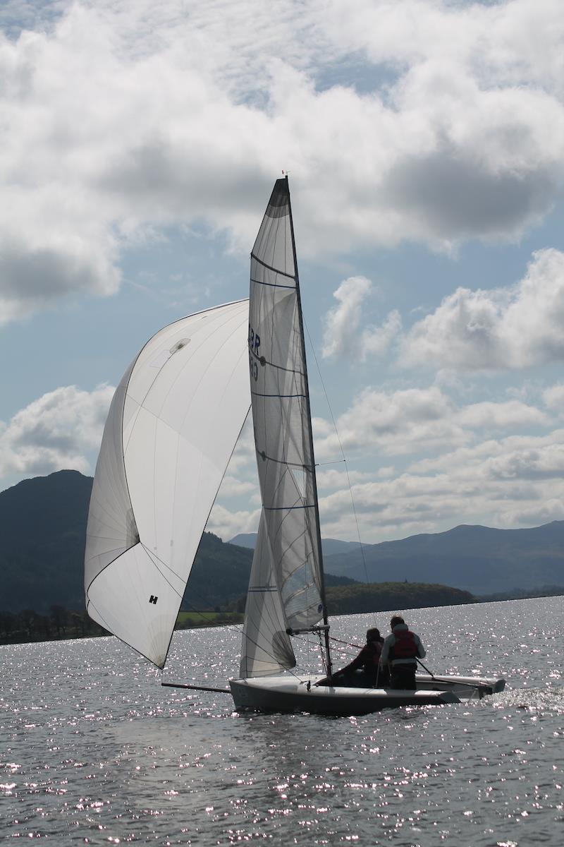 Great North Assymetric Challenger (GNAC) at Bassenthwaite photo copyright William Carruthers taken at Bassenthwaite Sailing Club and featuring the K2 class