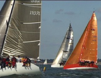 Racing at the inaugural Ker 11.3 Nationals photo copyright Jeff Morgan taken at Royal Southern Yacht Club and featuring the Ker 11.3 class