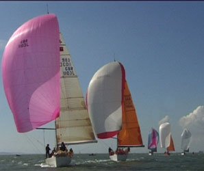 Racing at the inaugural Ker 11.3 Nationals photo copyright Jeff Morgan taken at Royal Southern Yacht Club and featuring the Ker 11.3 class