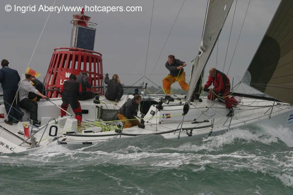 Action from Skandia Cowes Week 2004 photo copyright Ingrid Abery / www.hotcapers.com taken at Cowes Combined Clubs and featuring the Ker 11.3 class