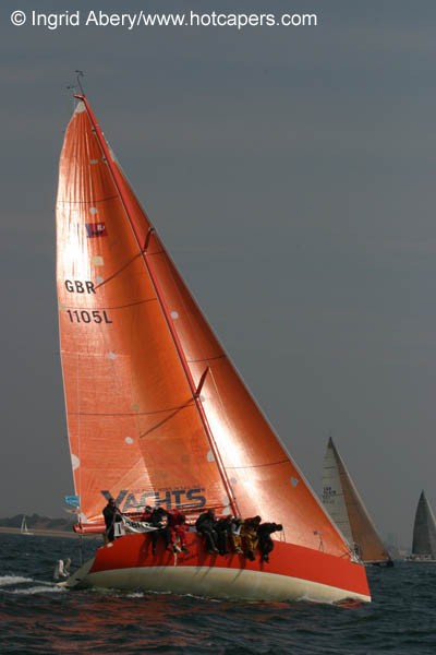 Action from Skandia Cowes Week 2004 photo copyright Ingrid Abery / www.hotcapers.com taken at Cowes Combined Clubs and featuring the Ker 11.3 class