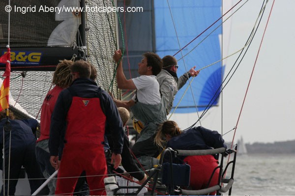 Action from the Ker 11.3 nationals in the Solent photo copyright Ingrid Abery / www.hotcapers.com taken at Royal Thames Yacht Club and featuring the Ker 11.3 class