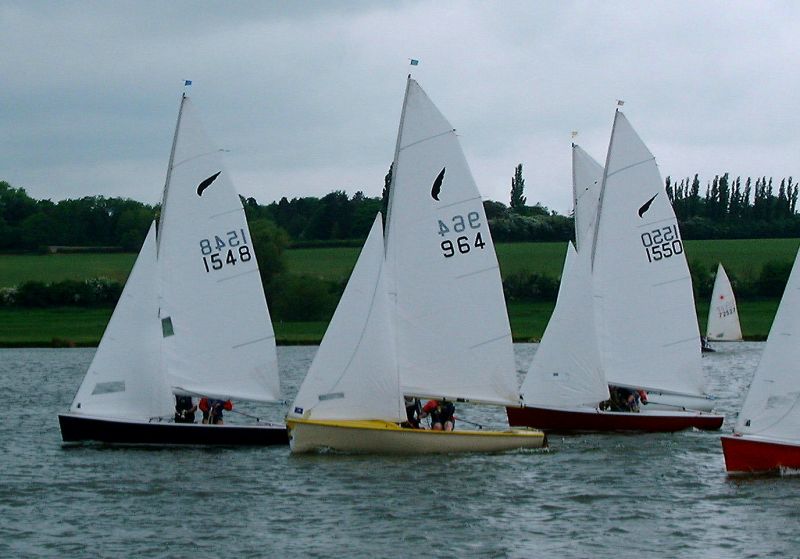Action from the 2001 Lakeside Kestrel Open photo copyright Julie Jarvey taken at Lakeside Sailing Club and featuring the Kestrel class