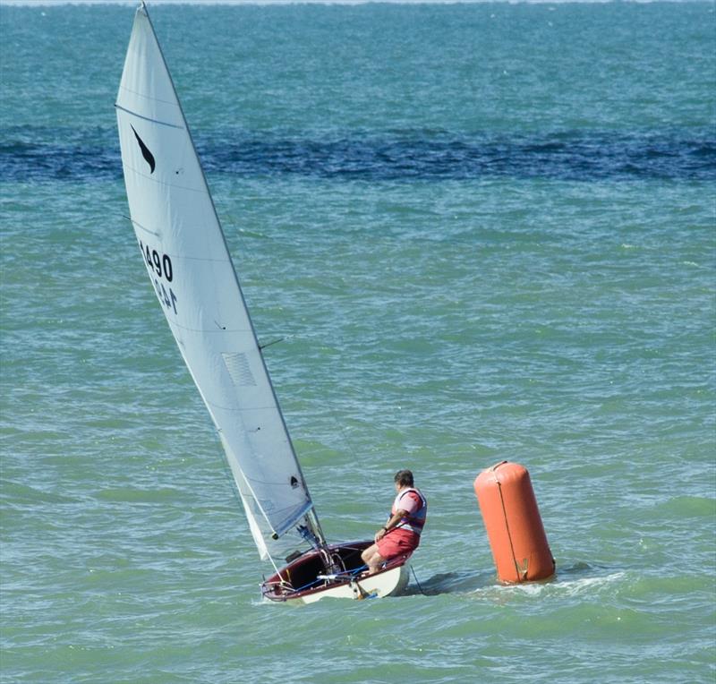 Theo and Wally racing their Kestrel from Margate YC photo copyright Stephen Penfold taken at Margate Yacht Club and featuring the Kestrel class