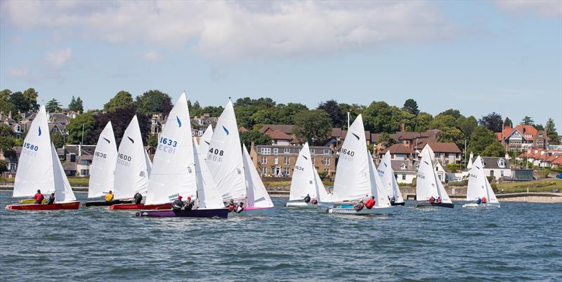 Kestrel Nationals at the Royal Tay photo copyright Tich Summers taken at Royal Tay Yacht Club and featuring the Kestrel class