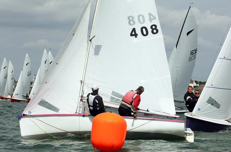 Kestrel Nationals at Thorpe Bay photo copyright Nick Champion / www.championmarinephotography.co.uk taken at Thorpe Bay Yacht Club and featuring the Kestrel class