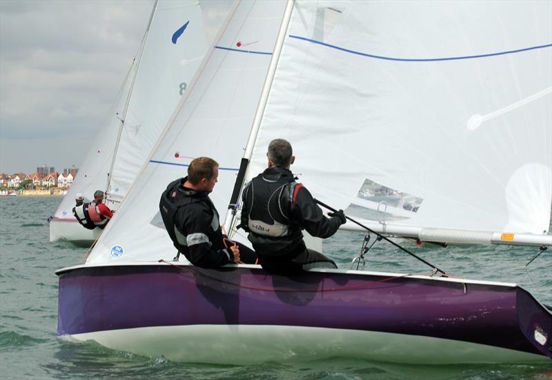 Kestrel Nationals at Thorpe Bay photo copyright Nick Champion / www.championmarinephotography.co.uk taken at Thorpe Bay Yacht Club and featuring the Kestrel class