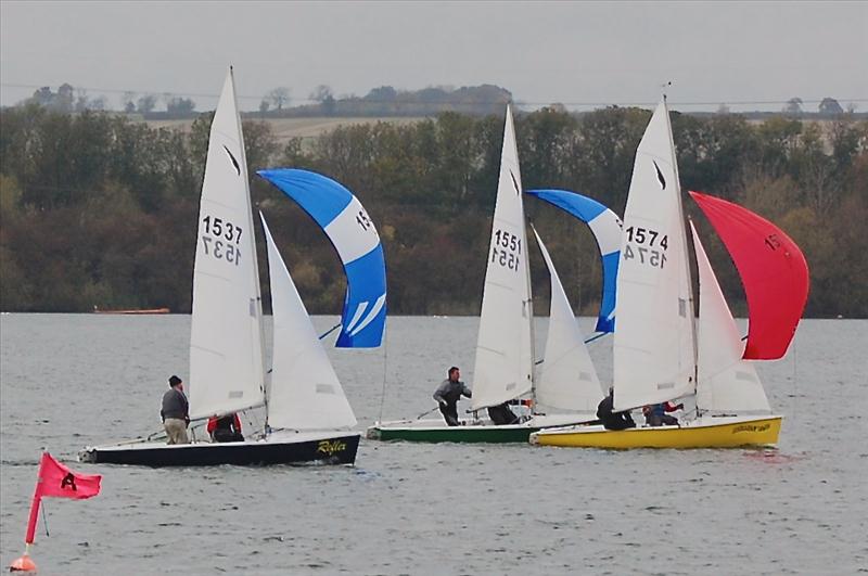 Kestrel Winter Nationals at Stewartby photo copyright John Glasspool taken at Stewartby Water Sailing Club and featuring the Kestrel class