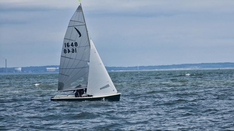 Stewart Murdoch and Ken Scott-Brown win the Kestrel National Championships at Mumbles photo copyright Richard Woffinden taken at Mumbles Yacht Club and featuring the Kestrel class