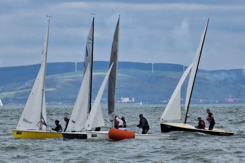 Kestrel National Championships at Mumbles photo copyright Richard Woffinden taken at Mumbles Yacht Club and featuring the Kestrel class