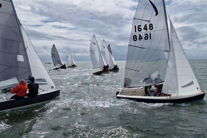 Stewart Murdoch and Ken Scott-Brown win the Kestrel National Championships at Mumbles photo copyright Richard Woffinden taken at Mumbles Yacht Club and featuring the Kestrel class