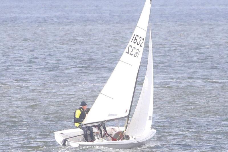 Day 1 of the Kestrel Scottish Championship at Royal Tay YC photo copyright Ed Thomson taken at Royal Tay Yacht Club and featuring the Kestrel class