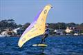 Connor Radford leading from start to finish in R1 on Zhik Combined High Schools (CHS) Sailing Championships Day 1 © Red Hot Shotz Sports Photography / Chris Munro