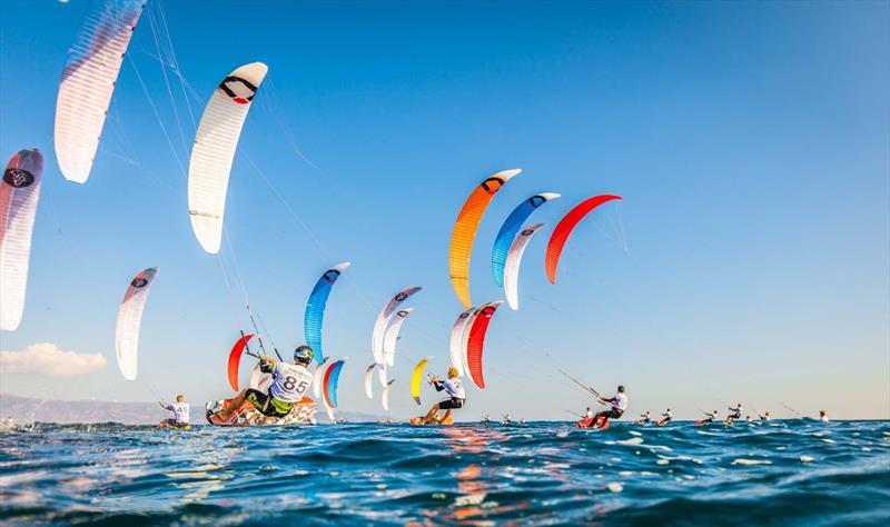 2017 IKA KiteFoil World Championships day 1 photo copyright Alex Schwarz taken at  and featuring the Kiteboarding class