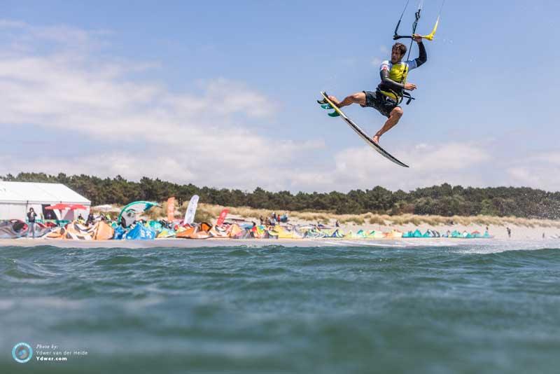 It wasn't Keahi's day today – but he's as stylish as they come! photo copyright Ydwer van der Heide taken at  and featuring the Kiteboarding class